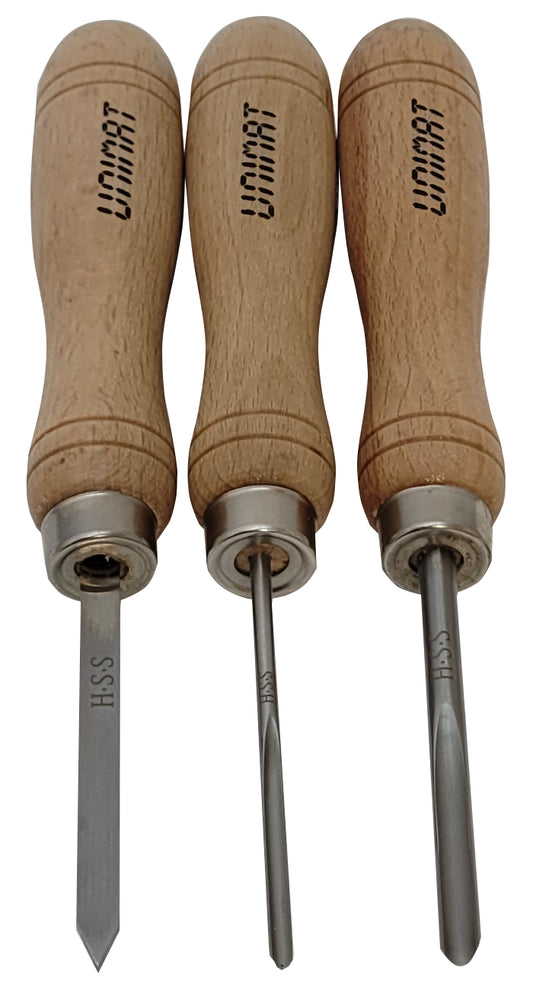 Profi Drechselmesser 3er Set