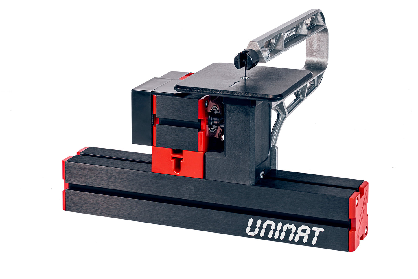 UNIMAT 1 Basic Stichsäge mit montiertem Sägebogen