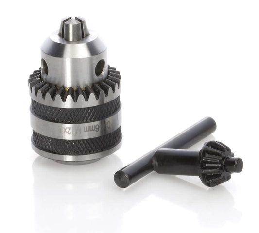 Bohrfutter aus Metall mit Stellbügel