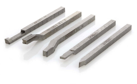 5 Drehstähle für Drehbank aus Stahl