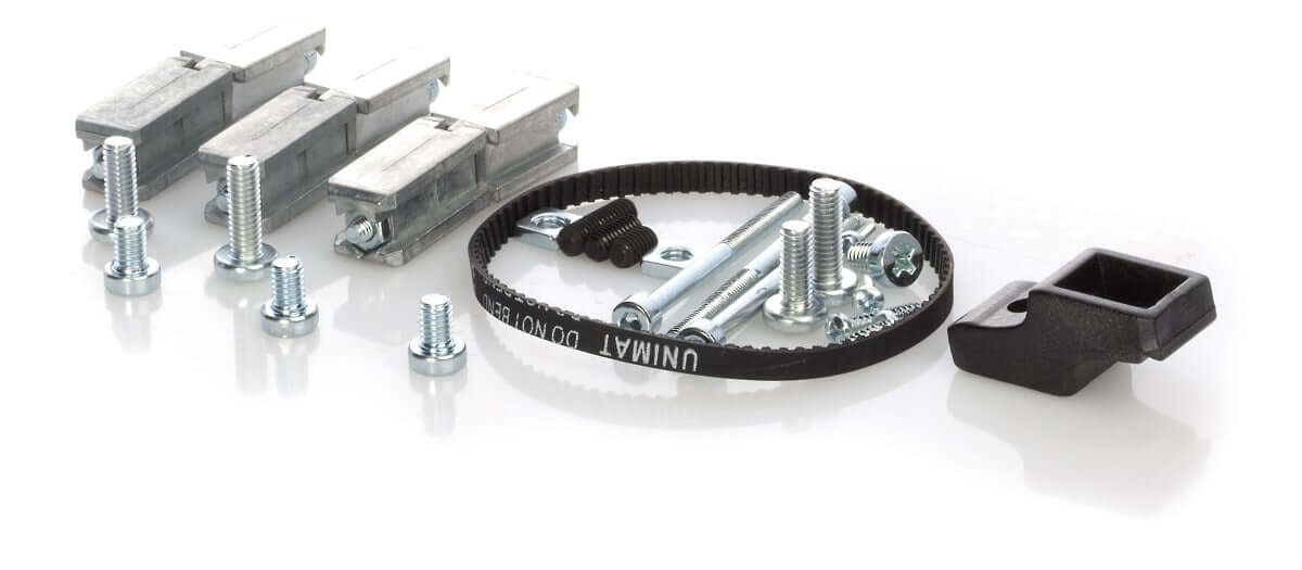 UNIMAT Zubehörset mit Riemen und Verbindsungselementen