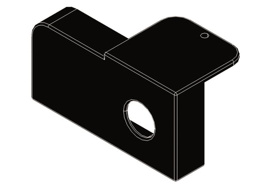 Kunstoffabdeckung für Motor schwarz