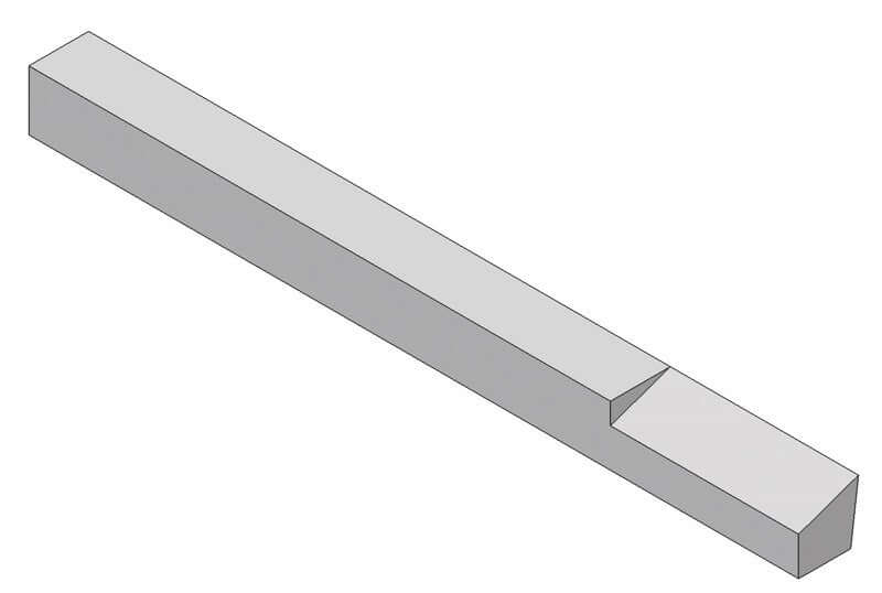 Drehstahl aus Metall