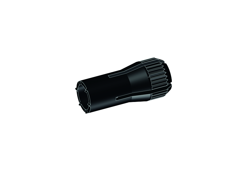 Spannzange aus Kunststoff, schwarz