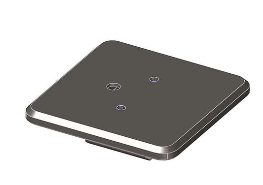 Bohrtisch für PLAYmake aus Kunststoff schwarz