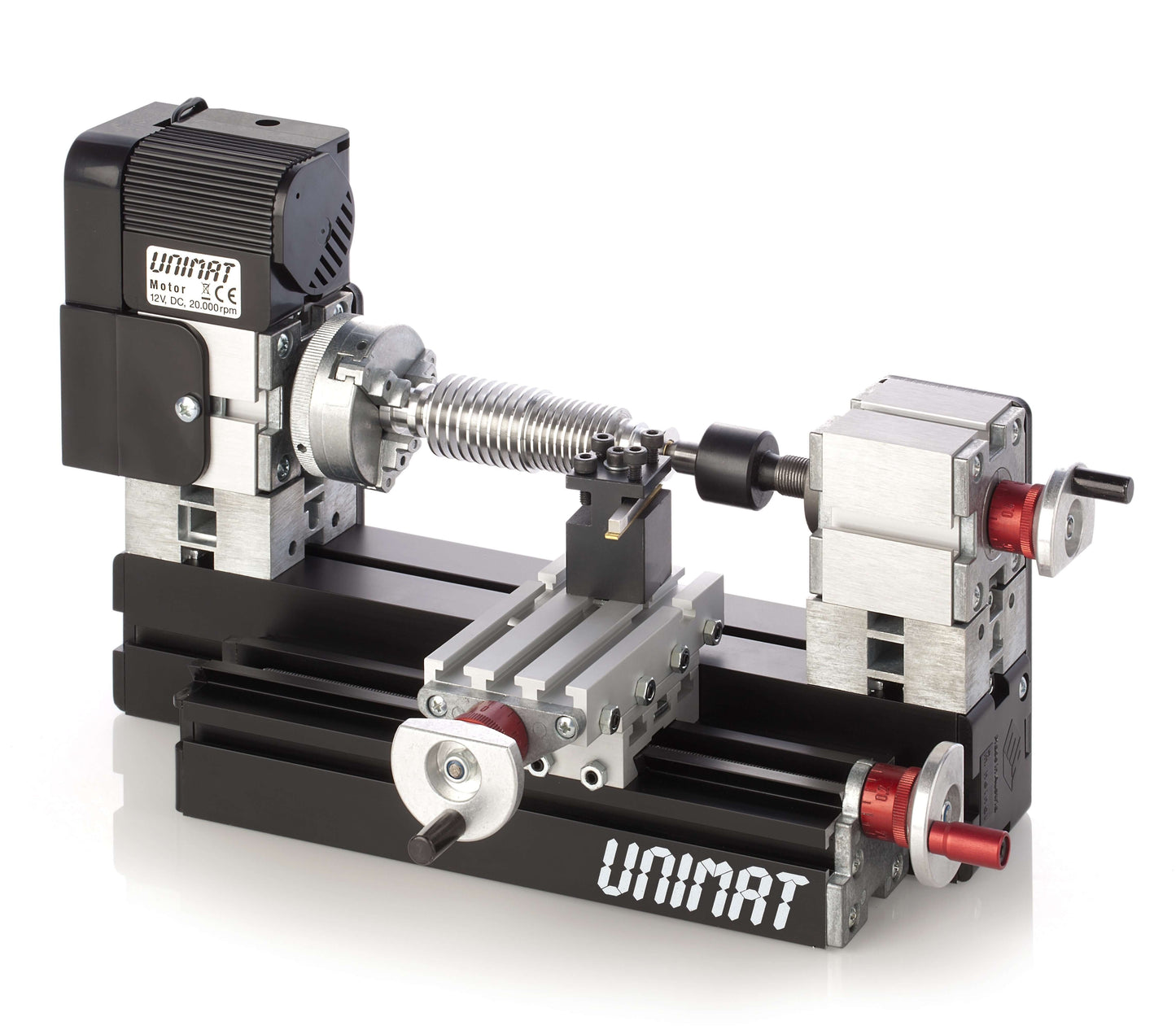 UNIMAT MetalLine Drehbank aufgebaut
