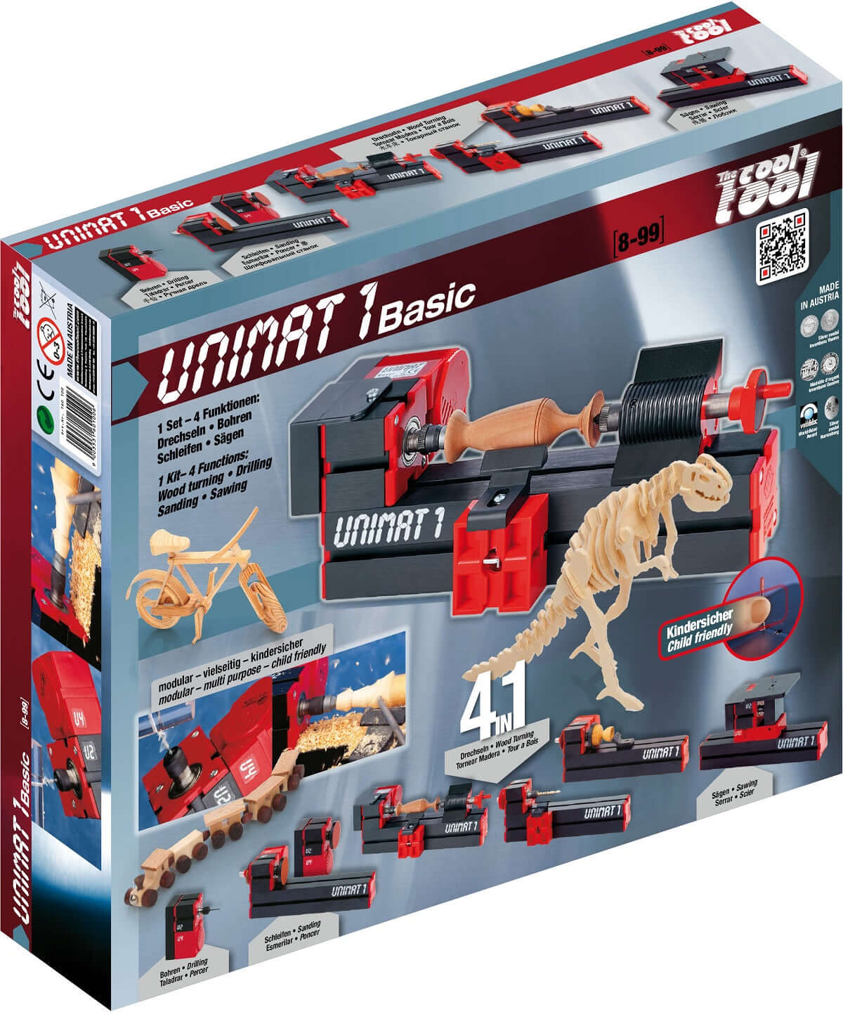 UNIMAT 1 Basic Produktverpackung, Karton geschlossen