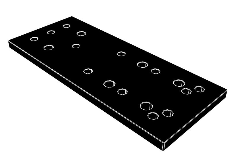 Fixierplatte gross U67