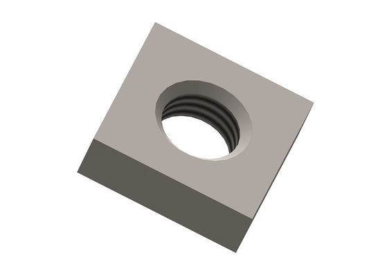 Mutter, außenkante Eckig