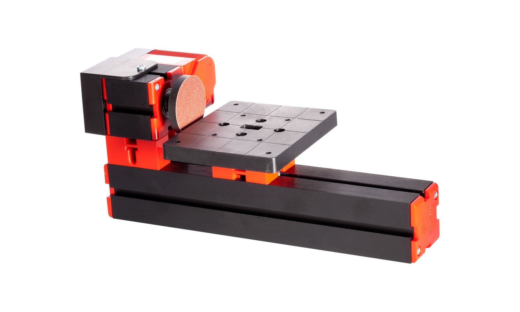 UNIMAT 1 Basic Schleifmaschine aufgebaut mit Tisch