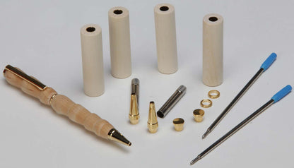 Wooden pen kit maple 3 pcs.